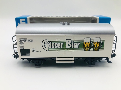 [MAR-4567] Märklin 4567 - Wagon frigorifique "Gösser Bier" - ÖBB - HO