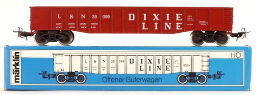 [MAR-4575] Märklin 4575 - Wagon de marchandises ouvert Gondola "US Dixie Line"- USA - HO