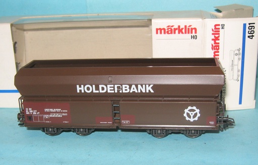 [MAR-4691] Märklin 4691 - Wagon à déchargement automatique de grande capacité "Holderbank" - SBB-CFF - HO