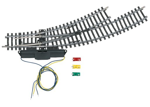 [MAR-2268] Märklin 2268 - Aiguillage électrique courbe gauche Voie K - Courbe extérieure 30° en parallèle 64,6 mm - HO