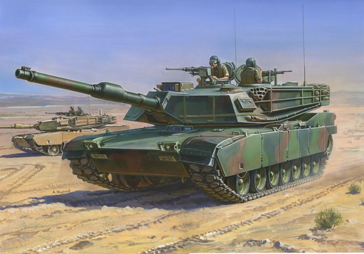 [ZVE-7405] Zvezda 7405 - Char Américain Abrams M1 A1 - 1/100